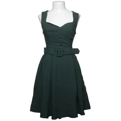 Jurk (Groen) van Collectif Vintage Elastaan, Polyamide, Viscose