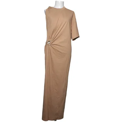 Robe longue (Beige) de H&M Studio Coton