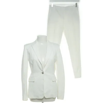 Suit (White) from Pinko Elastane, Polyamide, Viscose