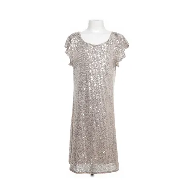 Cocktailkjole (Beige, Flerfarvet) fra KappAhl Elastan, Polyester