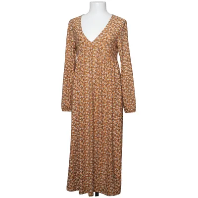 Maxi jurk (Geel, Wit, Zwart) van Natura Elastaan, Polyester