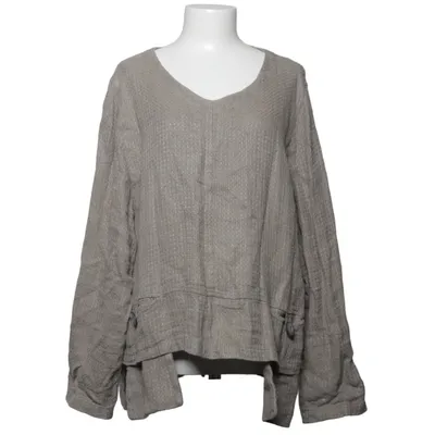 Blouse (Groen) van Olars Ulla Klädd i Konst Linnen
