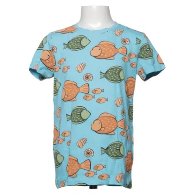 T-shirt (Blå, Flerfarvet) fra D.M.D by Denim Day Bomuld