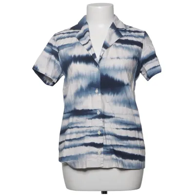 Short sleeve shirt (Blue, White) from Wemoto Organic cotton