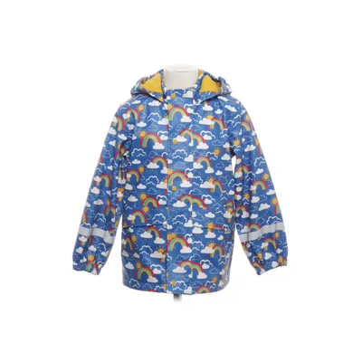 Rain jacket (Blue, Multicolored) from Frugi Polyurethane, Recycled polyester