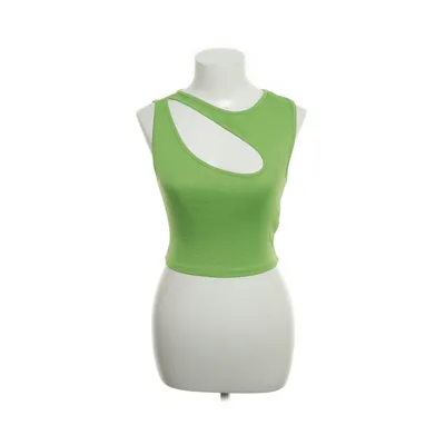 Crop top (Groen) van Pull & Bear Polyamide, Elastaan