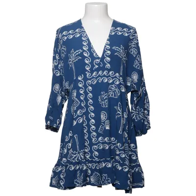 Dress (Blue, White) from Label of Love Viscose