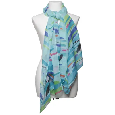 Châle (Bleu, Vert, Multicolore) de Pylones Viscose