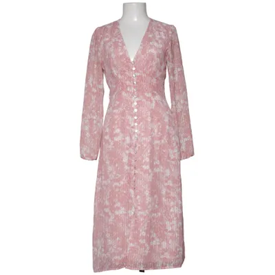 Klänning (Rosa, Vit) från Adoore Polyester