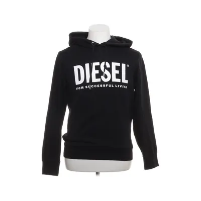 Huvtröja (Svart) från Diesel Bomull