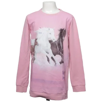 Sweatshirt (Roze, Meerkleurig) van Miss Melody Katoen, Elastaan