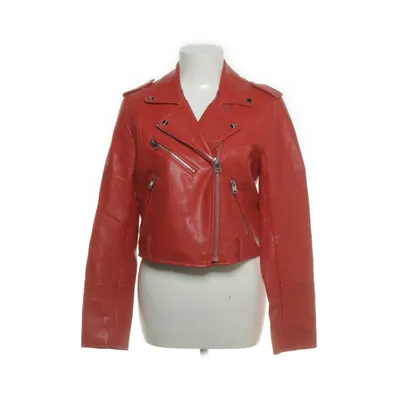 Bikerjacka (Röd) från Pull & Bear Polyuretan