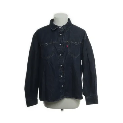 Denim blouse (Blauw) van Levi Strauss & Co Katoen, Lyocell