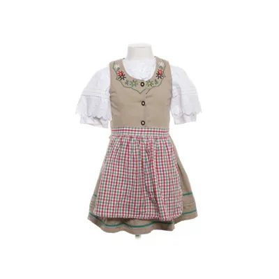 Dirndl (Vit, Beige, Grön, Flerfärgad) från Kiko Bomull