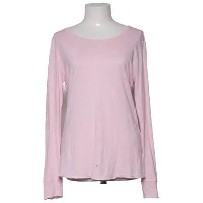 T-shirt à manches longues (Rose) de Juvia Coton, Viscose