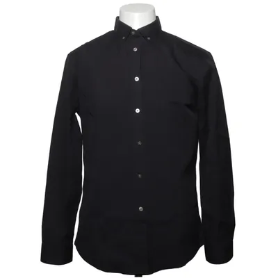 Buttondownskjorte (Sort) fra John Varvatos Bomuld, Elastan, Nylon