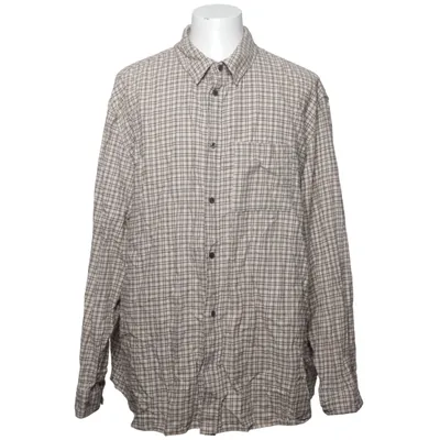 Flanellhemd (H&M, flannel shirt, plaid shirt, check shirt, checked flannel, button up shirt, button down shirt, long sleeve shirt, mens shirt, oversized shirt, 3XL shirt, size 3XL, casual shirt, cotton shirt, soft flannel, lumberjack shirt, outdoor clothing, hiking shirt, camping shirt, workwear, everyday wear, smart casual, classic style, timeless fashion, beige shirt, brown plaid, neutral colors, autumn fashion, winter layering, layering piece, relaxed fit, chest pocket, outdoor style, casual fashion, streetwear, vintage style, rustic style, country style, Scandinavian fashion, travel clothing, comfortable shirt, weekend outfit, hiking apparel, fishing clothing, nature style, minimalist wardrobe, wardrobe essential, classic menswear, unisex style, breathable fabric, lightweight flannel, casual outfit, everyday fashion, button cuff, collared shirt, check pattern, plaid fashion, earth tones, versatile clothing, autumn outfit, cozy clothing, outdoor adventure, bushcraft style, hunting style, hiking gear, camping outfit, work shirt, oversized fashion, comfortable fit, long sleeve flannel, casual wear, timeless wardrobe, Nordic style, rugged style, country fashion, travel wardrobe, neutral plaid, stylish shirt, classic check shirt, fashion basics, outdoor lifestyle, durable clothing, H&M fashion, flannel overshirt, casual layering, everyday essential) von H&M Baumwolle