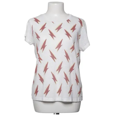 T-shirt (White, Red, Yellow) from Munthe Linen, Polyester