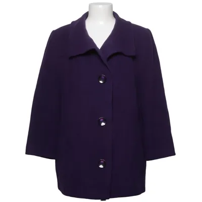 Mantel (Lila) von Barbara Lebek Polyamid, Polyester, Wolle