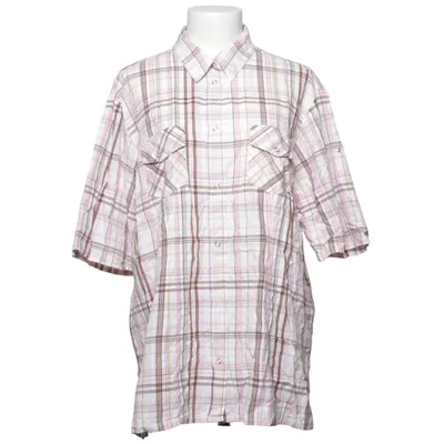 Kurzarmhemd (Weiß, Pink, Grün) von Plus Free Form Baumwolle
