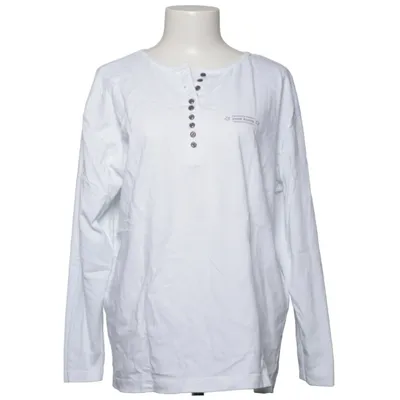 T-shirt manches longues (Blanc) de Casual Wear Coton