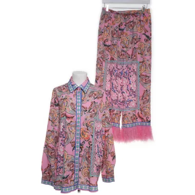 Set (Rosa, Flerfärgad) från Shein Elastan, Polyester