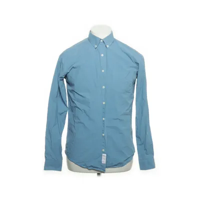 Button down shirt (Blue) from Schnayderman's Cotton
