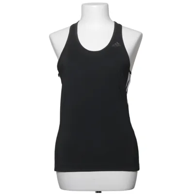 Træningstanktop (Sort, Hvid) fra Adidas Elastan, Polyester