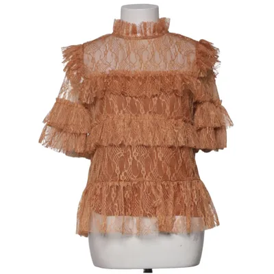 Top (Brun) fra By Malina Collection Elastan, Polyester