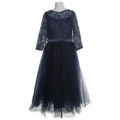 Evening gown (Blue) from Lanting Polyester
