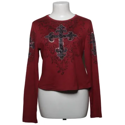 Langarmshirt (Rot) von Romwe Elasthan, Polyester