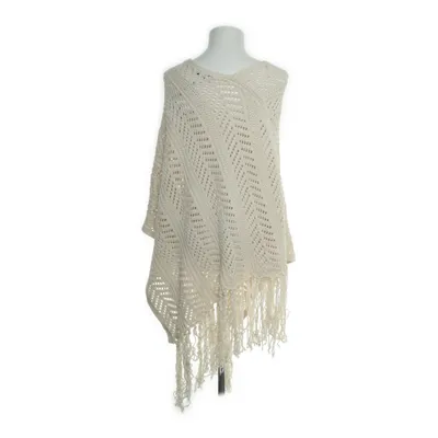 Poncho (Vit) från Zara Bomull, Polyester thumbnail 2