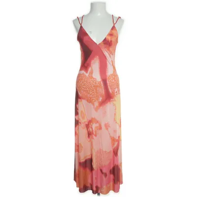 Maxi jurk (Rood, Meerkleurig) van Desigual Polyester, Elastaan