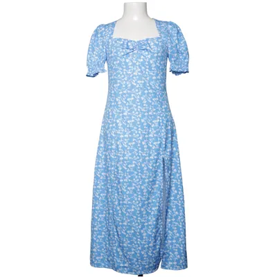 Kjole (Blå, Hvid) fra Pitaya Elastan, Polyester