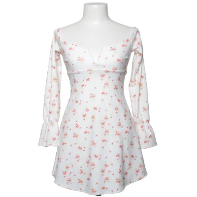 Jurk (Off Shoulder Print Dress) van NLY One Elastaan, Polyester