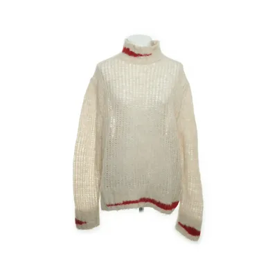 Turtleneck (Beige, Flerfarvet) fra Wood Wood Alpacauld, Merinould, Polyamid
