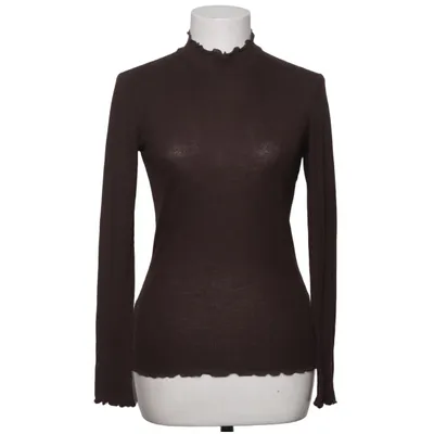 Lange mouwen shirt (Bruin) van Samsøe & Samsøe Gerecycled polyester, Viscose
