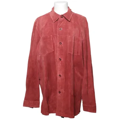 Leren jack (Rood) van Alba Moda Leer
