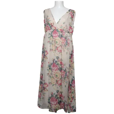 Maxi dress (Beige, Multicolored) from Kushi Polyester