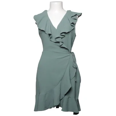 Wrap dress (Green) from Trendyol Elastane, Polyester