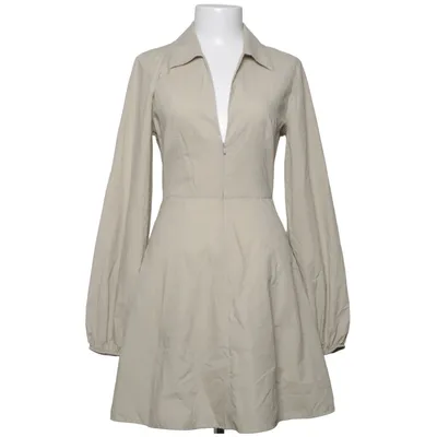 Dress (Beige) from ASOS Design Cotton, Polyester