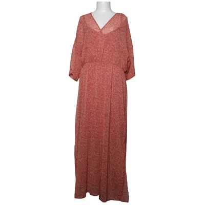 Maxi jurk (Rood) van Rue de Femme Elastaan, Metallvezel, Polyester, Viscose
