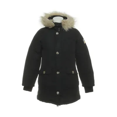 Winterjas (Zwart) van Svea Katoen, Dons, Veer, Nylon