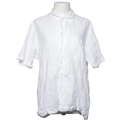 Chemise à manches courtes (Blanc) de Marc O'Polo Lin