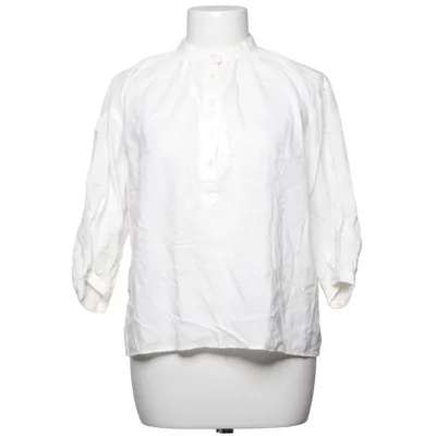 Bluse (Hvid) fra Uniqlo Linned, Viscose