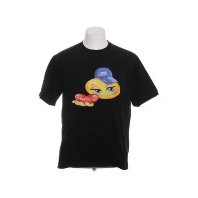 T-shirt (Black, Multicolored) from 6PM Cotton
