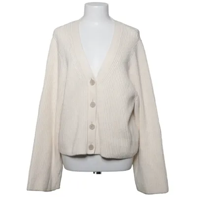 Cardigan (White) from H&M Trend Cotton, Polyamide, Wool