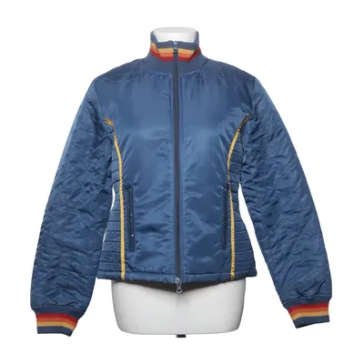 Jacket (Blue, Yellow, Red) from Seventy Seven Acrylic, Down, Feather, Nylon, Polyester