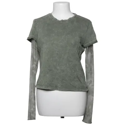 Lange mouwen shirt (Groen) van Monki Katoen, Polyester, Elastaan