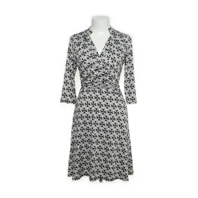 Klänning (Vit, Svart, Flerfärgad) från Stockholms Klänningsfabrik Elastan, Polyester